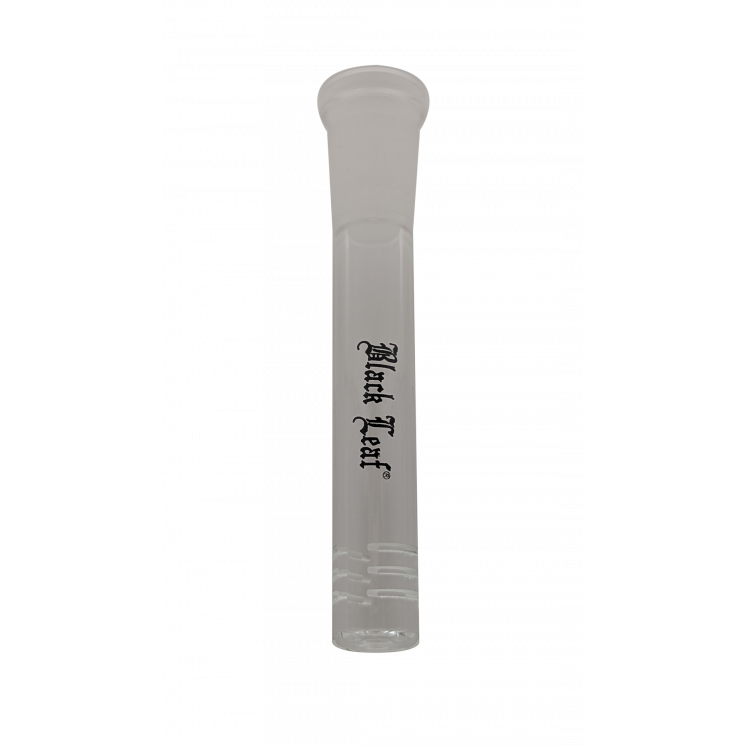 Black Leaf® 18,8mm Glas Getränke Chillum Downstem | 14,5mm Innenschliff | 100mm