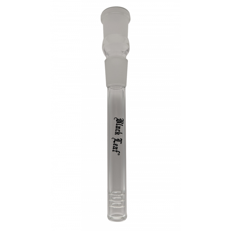 Black Leaf® 18,8mm Glas Getränke Chillum Downstem | 18,8mm Innenschliff | 100mm/120mm