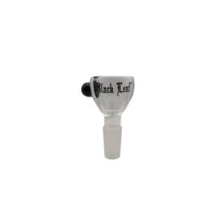 Bong Glaskopf Dickwandig von Black Leaf® | 14,5mm Schliff | Transparent