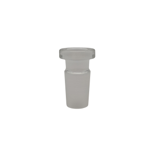 Bongadapter aus Glas | 18,8mm zu 14,5mm | Transparent